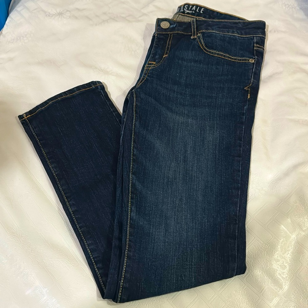 Aeropostale Dark Blue Skinny Jeans